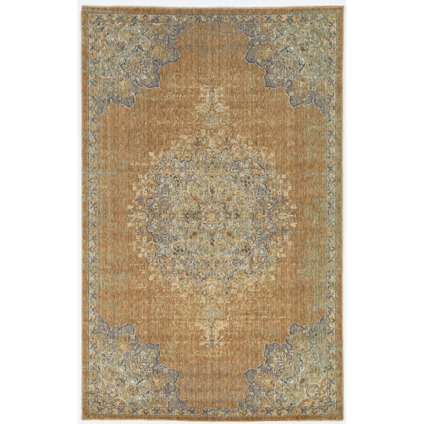 Deals ???? Gracewood Hollow Wool Vintage Medallian Oriental Area Rug Light Blue ???? 3 Deals ???? Gracewood Hollow Wool Vintage Medallian Oriental Area Rug Light Blue ????