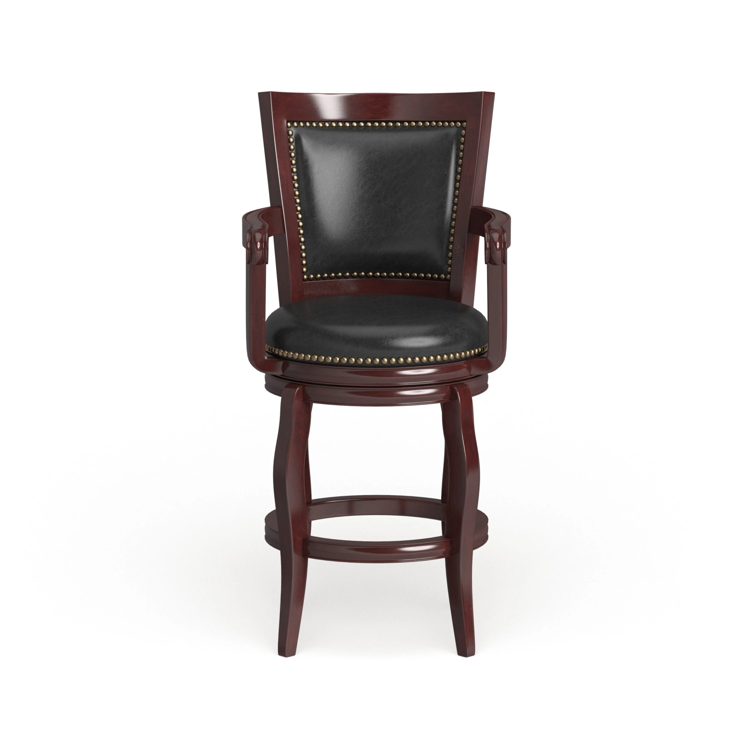 Cheap ???? Gracewood Hollow Zane 29-inch Memory Swivel Bar Stool Brown/cherry ❤️ 4 Cheap ???? Gracewood Hollow Zane 29-inch Memory Swivel Bar Stool Brown/cherry ❤️ - Image 2