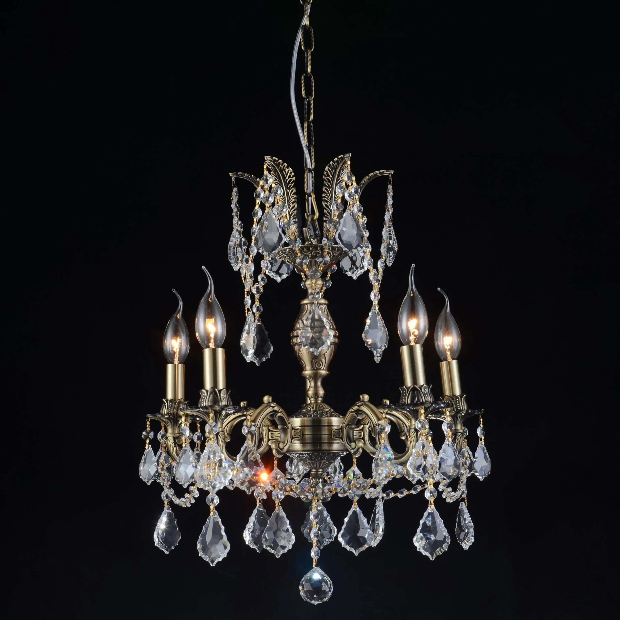 Discount ???? Gracewood Hollow Zouankeu 5-light Antique Brass Chandelier With Crystal Accents ???? 3 Discount ???? Gracewood Hollow Zouankeu 5-light Antique Brass Chandelier With Crystal Accents ????