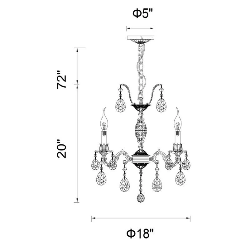 Discount ???? Gracewood Hollow Zouankeu 5-light Antique Brass Chandelier With Crystal Accents ???? 4 Discount ???? Gracewood Hollow Zouankeu 5-light Antique Brass Chandelier With Crystal Accents ???? - Image 2