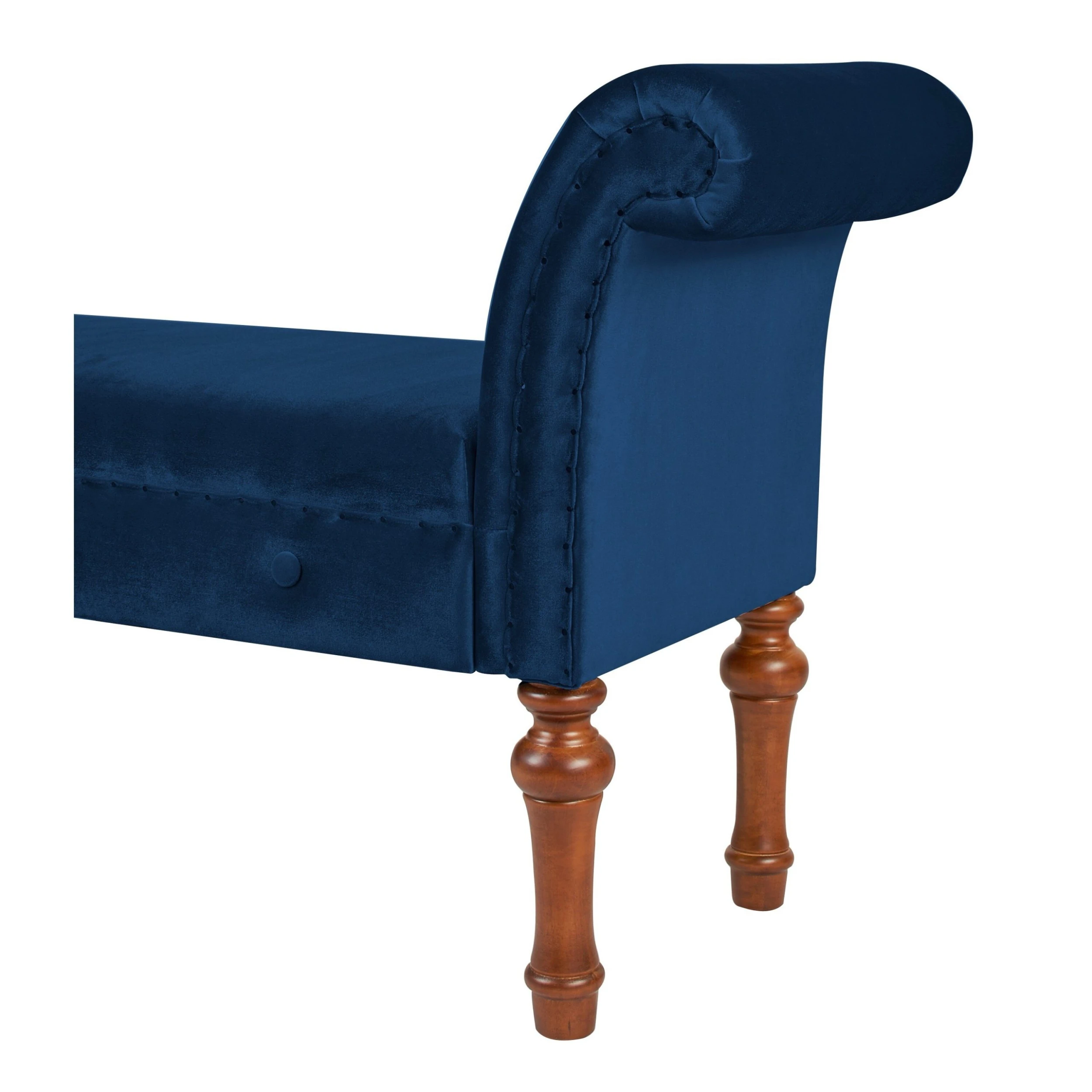 Promo ⌛ Gracewood Hollow Rungano Entryway Bench With Rolled Arms Estate Blue ❤️ 4 Promo ⌛ Gracewood Hollow Rungano Entryway Bench With Rolled Arms Estate Blue ❤️ - Image 2