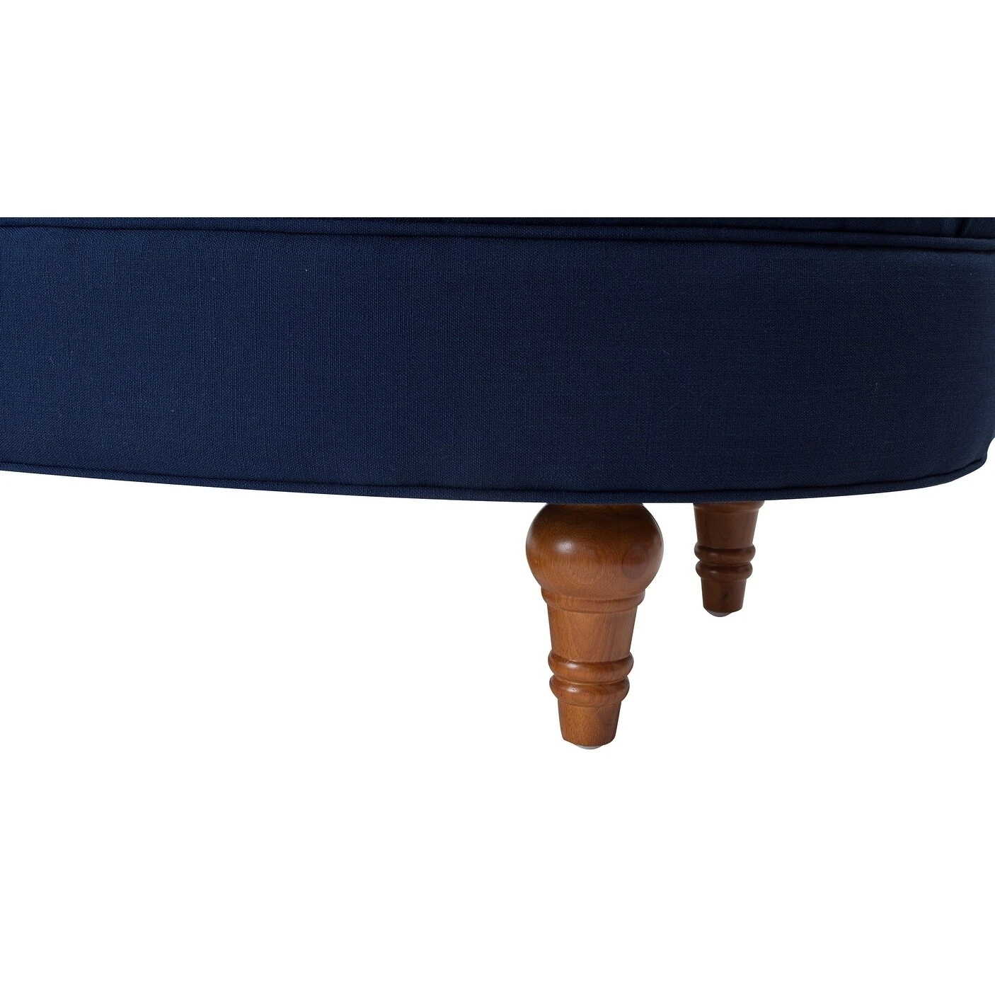 Outlet ???? Gracewood Hollow Larriva Tufted Oval Accent Bench Taupe ⌛ 9 Outlet ???? Gracewood Hollow Larriva Tufted Oval Accent Bench Taupe ⌛ - Image 7