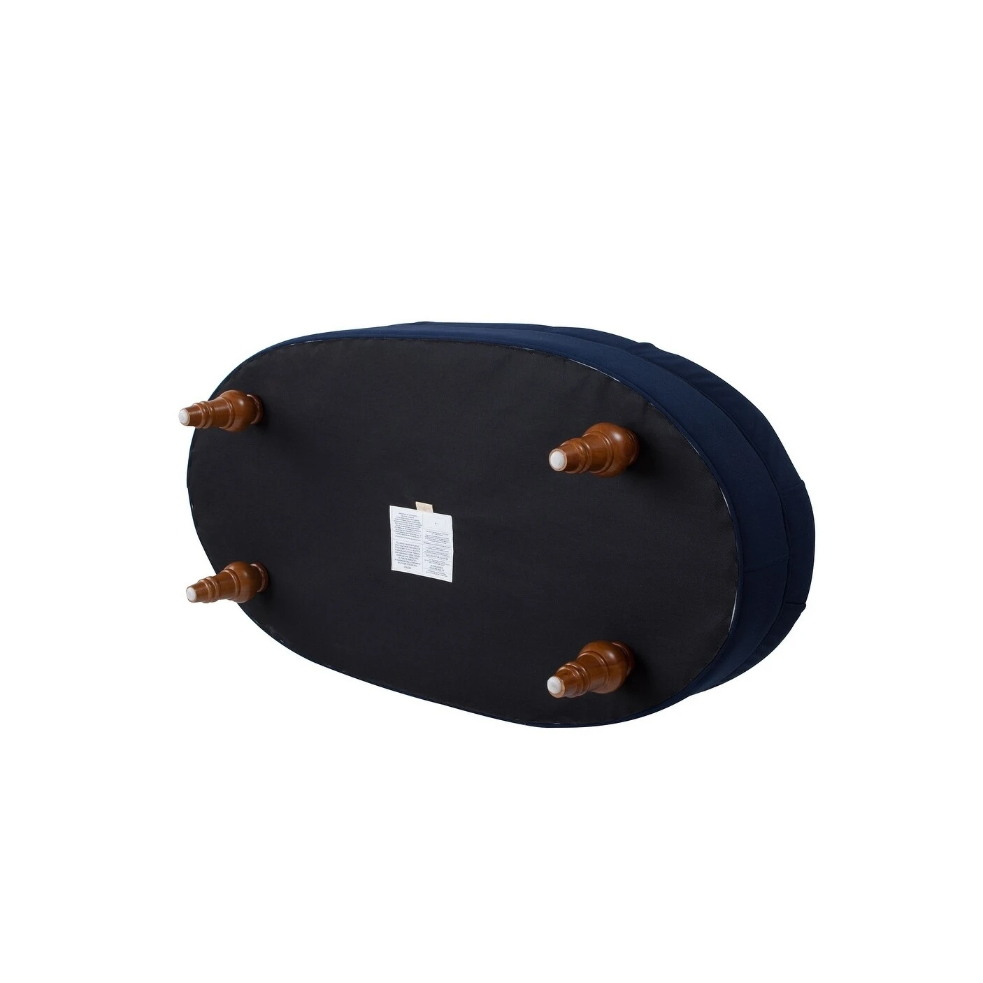 Outlet ???? Gracewood Hollow Larriva Tufted Oval Accent Bench Taupe ⌛ 6 Outlet ???? Gracewood Hollow Larriva Tufted Oval Accent Bench Taupe ⌛ - Image 4