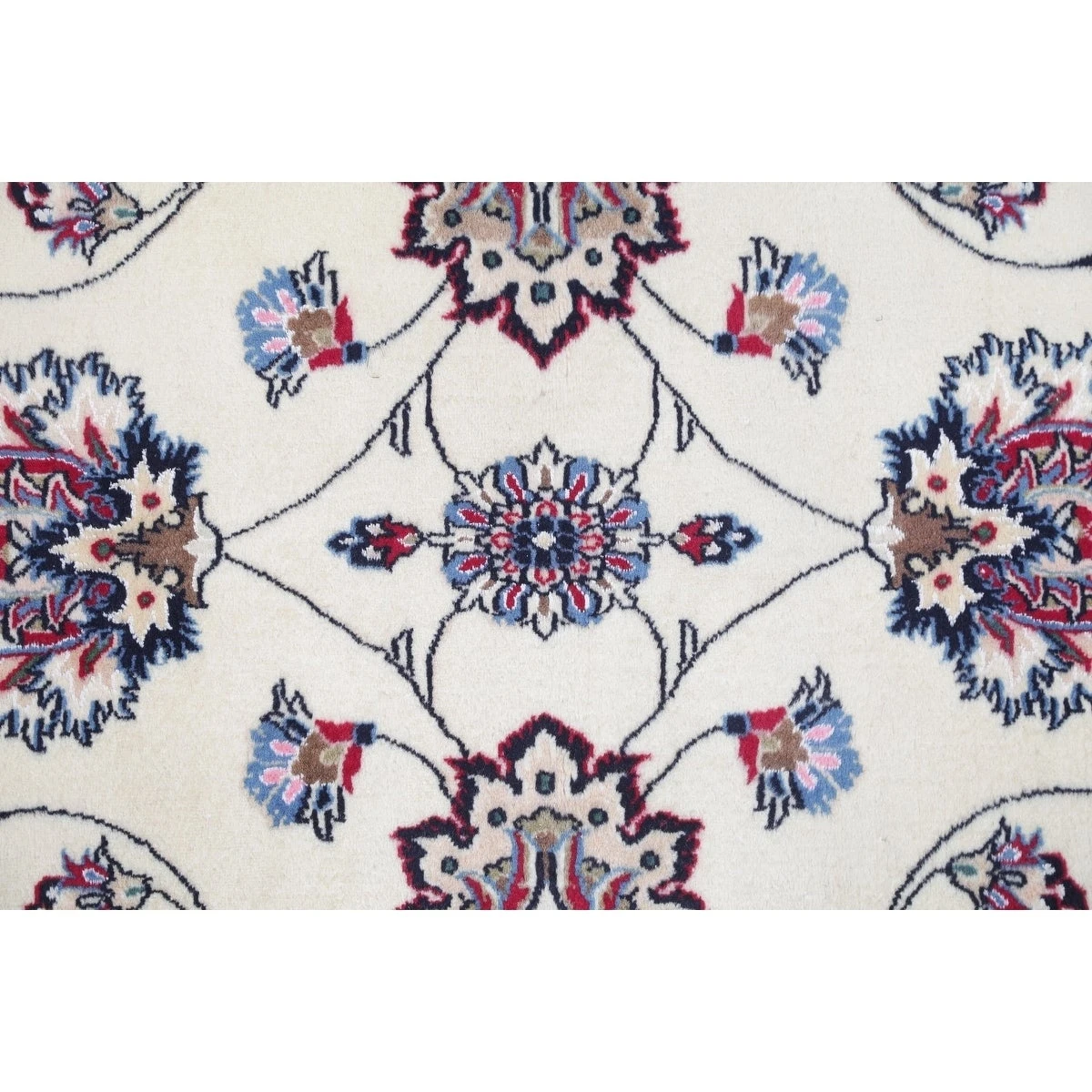 Best deal ???? Gracewood Hollow Hernandez Hand-knotted Floral Wool And Silk Persian Area Rug - 10'10" X 8'0" ???? 12 Best deal ???? Gracewood Hollow Hernandez Hand-knotted Floral Wool And Silk Persian Area Rug - 10'10" X 8'0" ???? - Image 10
