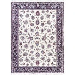 Best deal ???? Gracewood Hollow Hernandez Hand-knotted Floral Wool And Silk Persian Area Rug - 10'10" X 8'0" ????