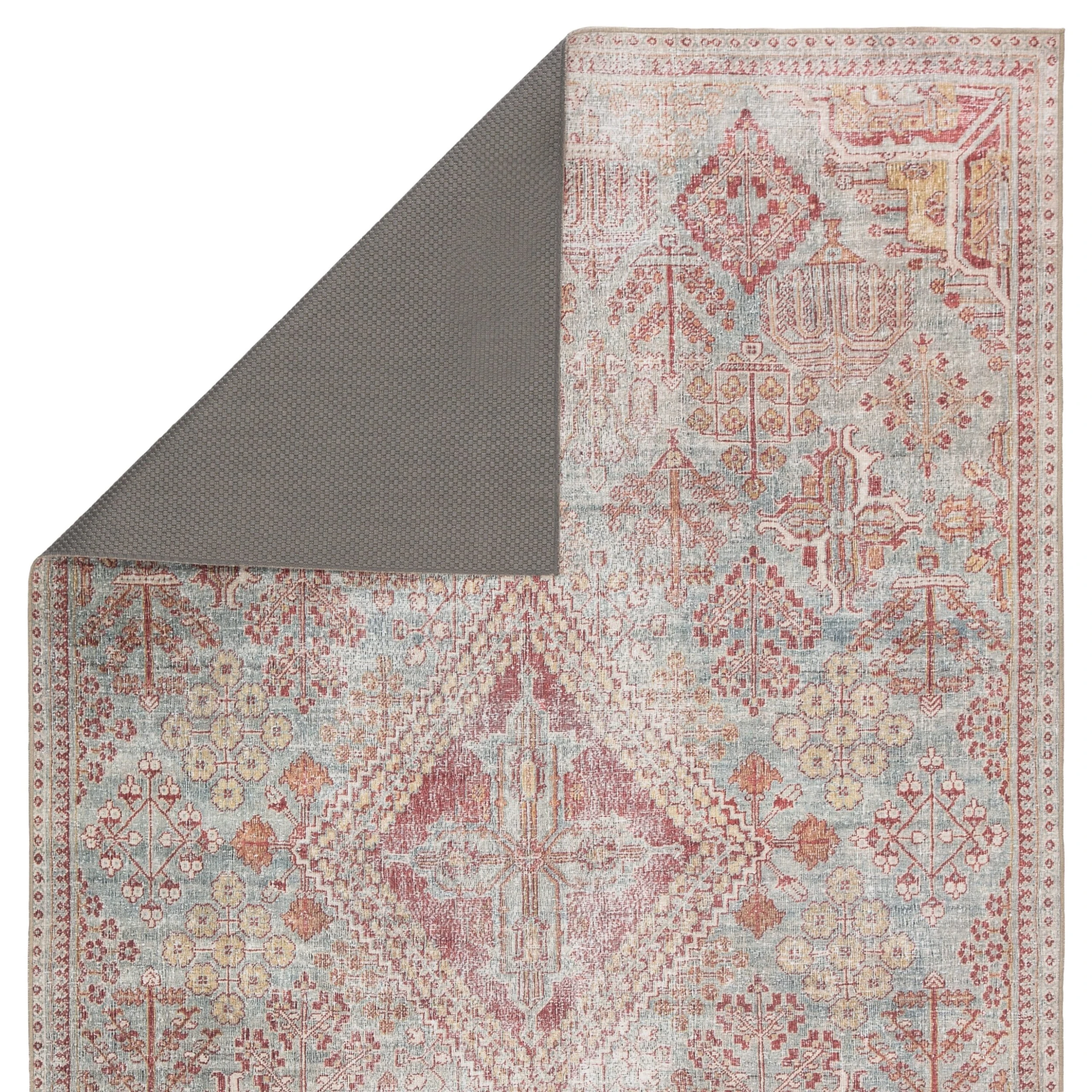 Best Pirce ???? Gracewood Hollow Cugoano Indoor/Outdoor Sky Blue/Pink Medallion Area Rug ???? 7 Best Pirce ???? Gracewood Hollow Cugoano Indoor/Outdoor Sky Blue/Pink Medallion Area Rug ???? - Image 5