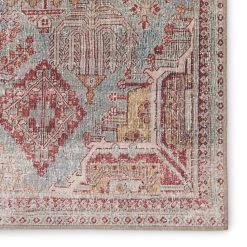 Best Pirce ???? Gracewood Hollow Cugoano Indoor/Outdoor Sky Blue/Pink Medallion Area Rug ???? 14 Best Pirce ???? Gracewood Hollow Cugoano Indoor/Outdoor Sky Blue/Pink Medallion Area Rug ???? -Gracewood Hollow shop Keinan Indoor Outdoor Medallion Sky Blue Pink Area Rug 4