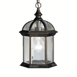 Hot Sale ???? Gracewood Hollow Lleshanaku 1-light Black Outdoor Pendant ????