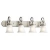 Buy ???? Gracewood Hollow Feraoun Collection 4-light Brushed Nickel LED Bath/Vanity Light ⌛ 1 Buy ???? Gracewood Hollow Feraoun Collection 4-light Brushed Nickel LED Bath/Vanity Light ⌛ -Gracewood Hollow shop Kichler Lighting Monroe Collection 4 light Brushed Nickel LED Bath Vanity Light 87c3eea6 38b1 4c00 9132 c31f2fe55db7