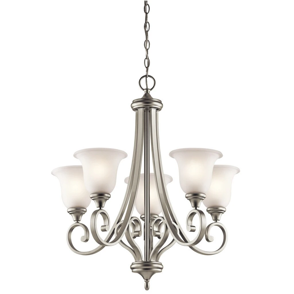 Hot Sale ???? Gracewood Hollow Feraoun 5-light Brushed Nickel Chandelier ???? 3 Hot Sale ???? Gracewood Hollow Feraoun 5-light Brushed Nickel Chandelier ????