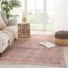 Best Sale ???? Machine Washable Gracewood Hollow Cumper Light Blue And Pink Medallion Area Rug ???? -Gracewood Hollow shop Kyrie Medallion Pink Light Blue Area Rug