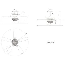 New ???? Gracewood Hollow Kadohata 52-inch Matte Black Ceiling Fan With Crystal Bowl Shade ???? 12 New ???? Gracewood Hollow Kadohata 52-inch Matte Black Ceiling Fan With Crystal Bowl Shade ???? -Gracewood Hollow shop Lanette Matte Black 52 Inch 5 Blade Lighted Ceiling Fan with Crystal Bowl Shade Includes Remote c7bfb59d e74e 4630 9321 050155cd7820