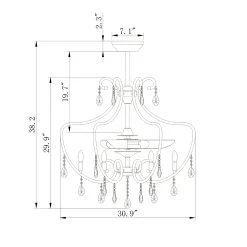 Coupon ???? Gracewood Hollow Kahane 31-inch Antique Bronze 3-blade Lighted Ceiling Fan ???? -Gracewood Hollow shop Lasmin Antique Bronze 31 Inch 3 Blade Fandelier Includes Remote cbdf5c71 e9f2 4c04 abae 33b071373073
