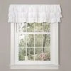 Cheapest ???? Gracewood Hollow Quist White Ruffled Valance - 84x18 ✨ -Gracewood Hollow shop Lush Decor Belle White Valance 329dbc3d b4cd 45b2 b51f 6d5bd552112a