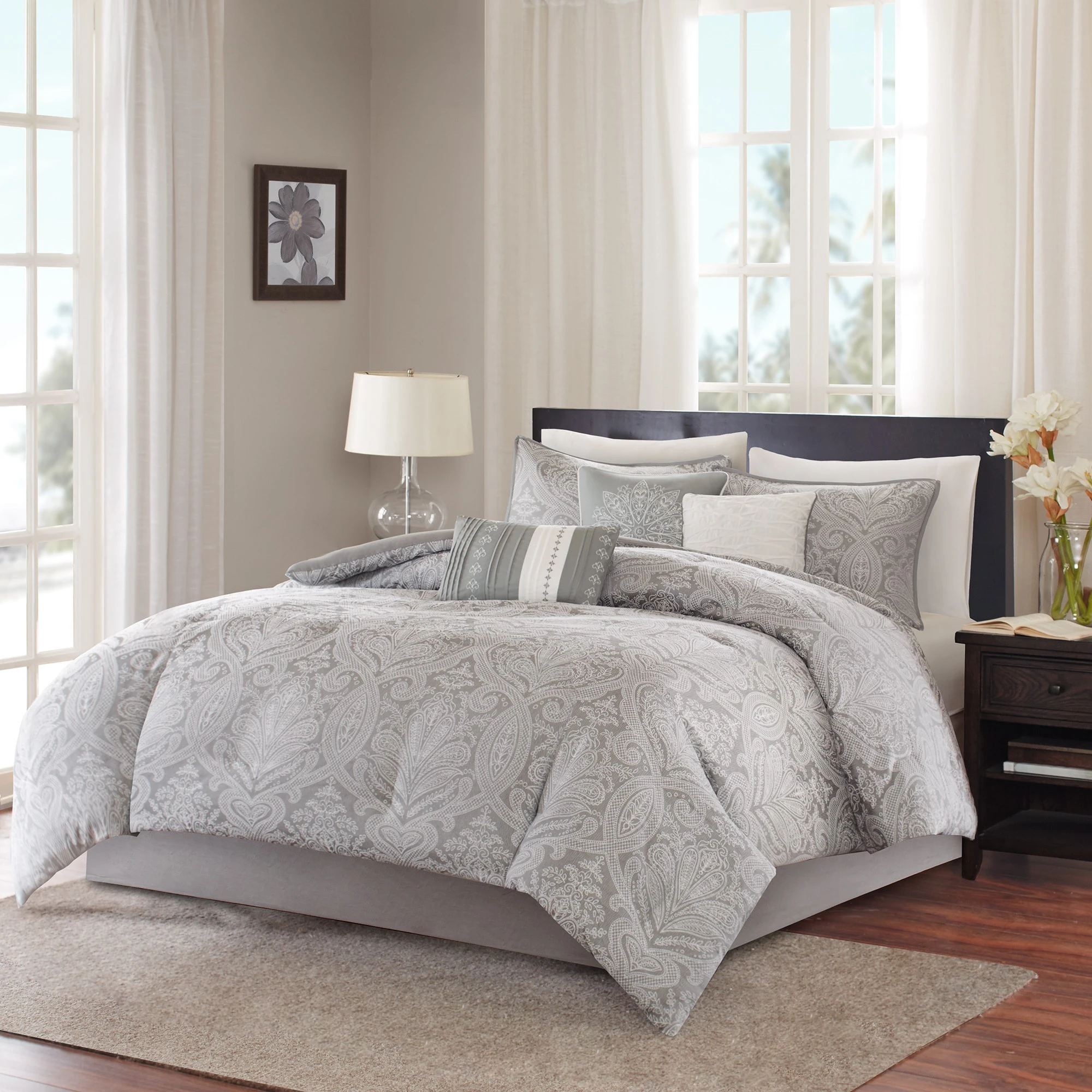 Outlet ✨ Gracewood Hollow Rio 7-piece Comforter Set ???? 4 Outlet ✨ Gracewood Hollow Rio 7-piece Comforter Set ???? - Image 2