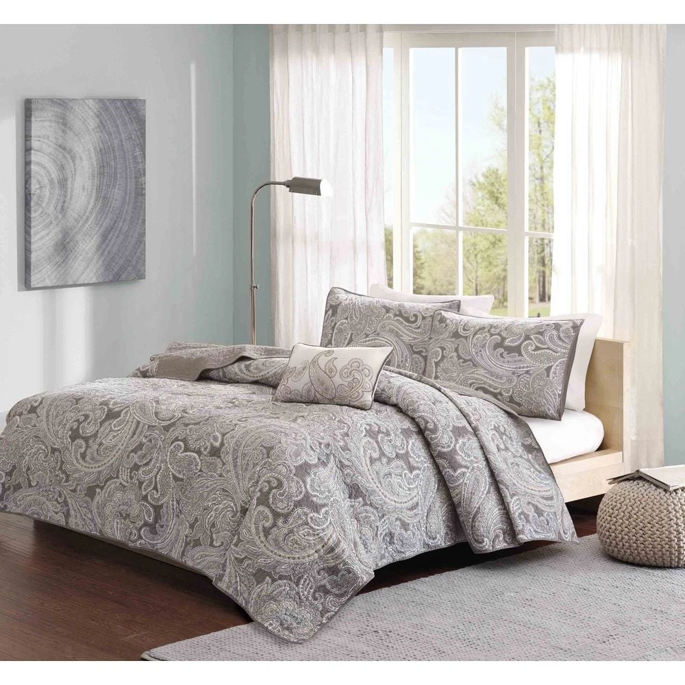 Cheapest ???? Gracewood Hollow Rio 4-piece Cotton Coverlet Set Blue ???? 4 Cheapest ???? Gracewood Hollow Rio 4-piece Cotton Coverlet Set Blue ???? - Image 2