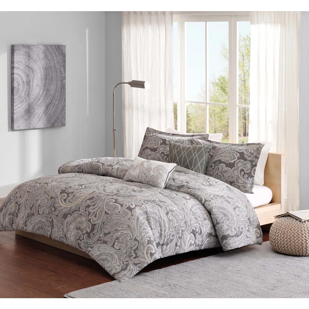 Best deal ???? Gracewood Hollow Rio 5-piece Cotton Duvet Cover Set Blue ???? 4 Best deal ???? Gracewood Hollow Rio 5-piece Cotton Duvet Cover Set Blue ???? - Image 2