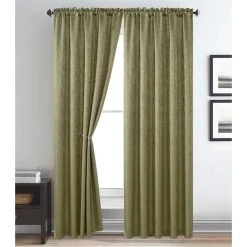 Flash Sale ⌛ Gracewood Hollow Brahmabhatt Rod Pocket Single Window Panel Burgundy ???? 12 Flash Sale ⌛ Gracewood Hollow Brahmabhatt Rod Pocket Single Window Panel Burgundy ???? -Gracewood Hollow shop Melanie Luxury Rod Pocket Single Window Panel 55 x 84 2dc7620b a391 448f ba48 88ce206c293c