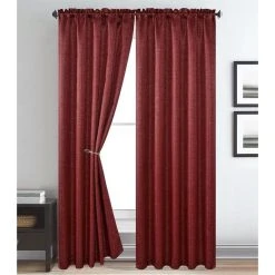 Flash Sale ⌛ Gracewood Hollow Brahmabhatt Rod Pocket Single Window Panel Burgundy ???? 11 Flash Sale ⌛ Gracewood Hollow Brahmabhatt Rod Pocket Single Window Panel Burgundy ???? -Gracewood Hollow shop Melanie Luxury Rod Pocket Single Window Panel 55 x 84 f2de7981 defa 4f94 9f31 e913adbb53d8