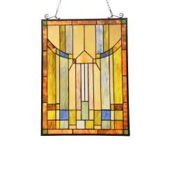 Promo ???? Gracewood Hollow Haggar Mission-style Window Panel Suncatcher ????