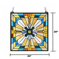Discount ???? Gracewood Hollow Cao Mission-style Glass Window Panel/Suncatcher ⌛ 9 Discount ???? Gracewood Hollow Cao Mission-style Glass Window Panel/Suncatcher ⌛ -Gracewood Hollow shop Mission Design Window Panel Suncatcher dc74c255 41bf 46b3 b179 e4ac69ae72fb