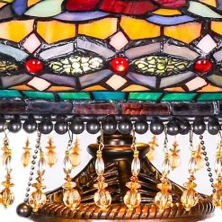 Flash Sale ???? Gracewood Hollow Lachmet Multicolored Stained Glass Table Lamp (27.5 In.) - 17"L X 17"W X 27.5"H ???? 15 Flash Sale ???? Gracewood Hollow Lachmet Multicolored Stained Glass Table Lamp (27.5 In.) - 17"L X 17"W X 27.5"H ???? -Gracewood Hollow shop Multicolor Stained Glass and Resin 27.5 inch High Parisian Double lit Table Lamp b24cd9d7 76c2 4de6 b2f4 048f28fa50e7 1000