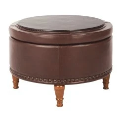 Best Sale ???? Gracewood Hollow Kuimba Faux Leather Storage Ottoman With Antique Bronze Nailheads Grey ???? 30 Best Sale ???? Gracewood Hollow Kuimba Faux Leather Storage Ottoman With Antique Bronze Nailheads Grey ???? -Gracewood Hollow shop OSP Home Furnishings Faux Leather Alloway Storage Ottoman with Antique Bronze Nailheads a97049f5 1546 40e7 ac6b 0d5e641286f7