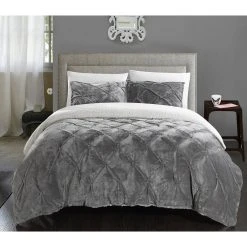 Best Pirce ???? Gracewood Hollow Audet Sherpa Lined Grey 7-piece Bed In A Bag With Microfiber Sheet Set ????