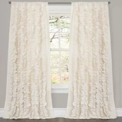 Best deal ???? Gracewood Hollow Quist Ruffled Single Curtain Panel - 54 X 84 - 54 X 84 Ivory ???? 19 Best deal ???? Gracewood Hollow Quist Ruffled Single Curtain Panel - 54 X 84 - 54 X 84 Ivory ???? -Gracewood Hollow shop Oliver James Saville Ruffled Curtain Panel Pair 1f4c8bf1 f467 483a 8863 af83788fea50