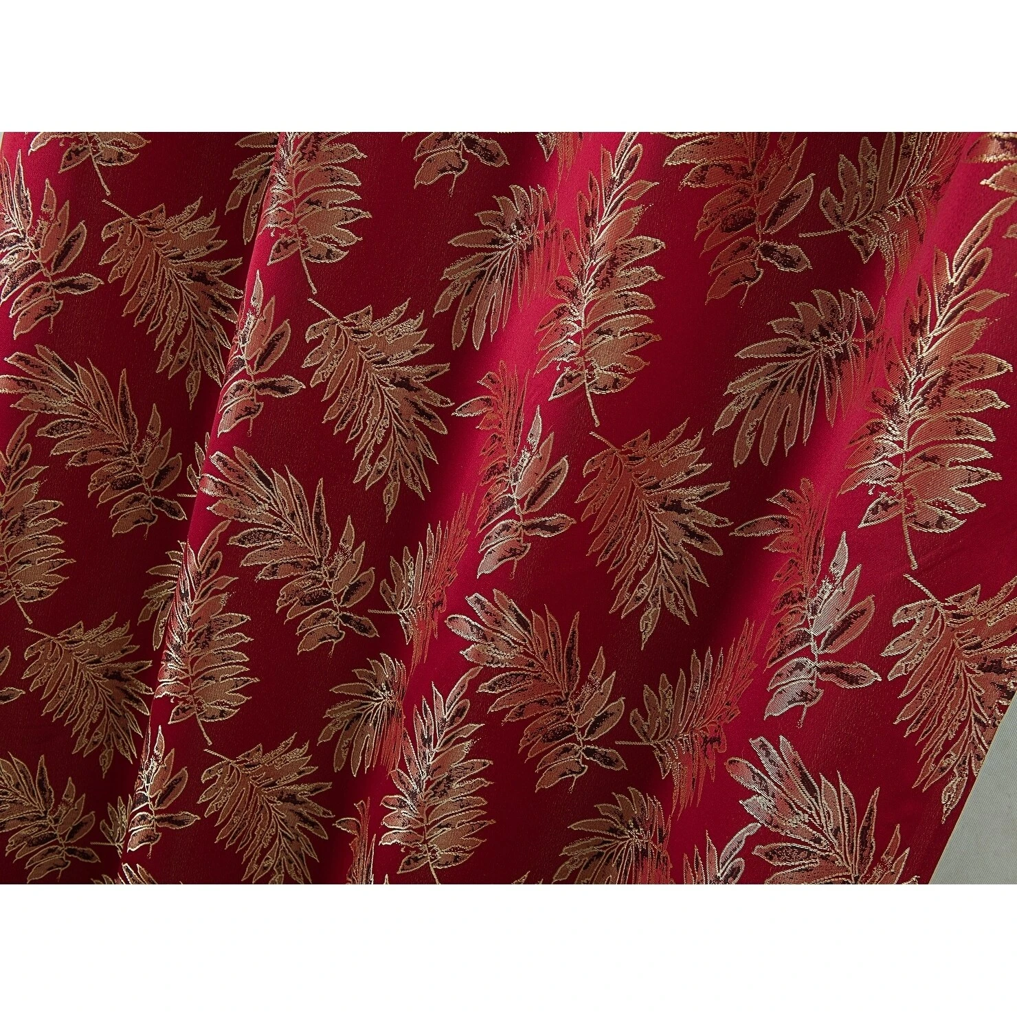 Top 10 ⌛ Gracewood Hollow Bao Textured Floral Jacquard Single Rod Pocket Curtain Panel W/ Attached 18-inch Valance - 54 X 84 In. ???? 5 Top 10 ⌛ Gracewood Hollow Bao Textured Floral Jacquard Single Rod Pocket Curtain Panel W/ Attached 18-inch Valance - 54 X 84 In. ???? - Image 3