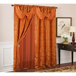 Top 10 ⌛ Gracewood Hollow Bao Textured Floral Jacquard Single Rod Pocket Curtain Panel W/ Attached 18-inch Valance - 54 X 84 In. ???? 31 Top 10 ⌛ Gracewood Hollow Bao Textured Floral Jacquard Single Rod Pocket Curtain Panel W/ Attached 18-inch Valance - 54 X 84 In. ???? -Gracewood Hollow shop Palm Floral Textured Jacquard 54 x 84 in. Single Rod Pocket Curtain Panel w Attached 18 in. Valance 54 x 84 in. ac4391fb 055b 46d6 b575 c8373bc17415