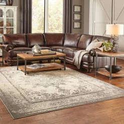 Best reviews of ???? Gracewood Hollow Oskison Faded Medallion Rug ???? -Gracewood Hollow shop Patchwork Persian Ivory Grey Rug 910 x 1210 3cadd897 8191 45c4 90e1 c2e678cf1fb7 1000