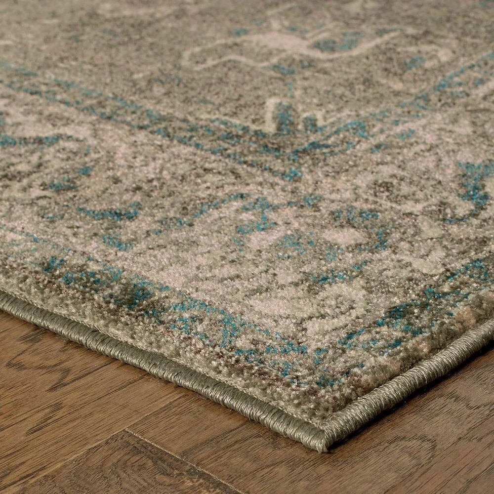 Best deal ???? Gracewood Hollow Noble Medallion Ivory/ Grey Rug ???? 4 Best deal ???? Gracewood Hollow Noble Medallion Ivory/ Grey Rug ???? - Image 2