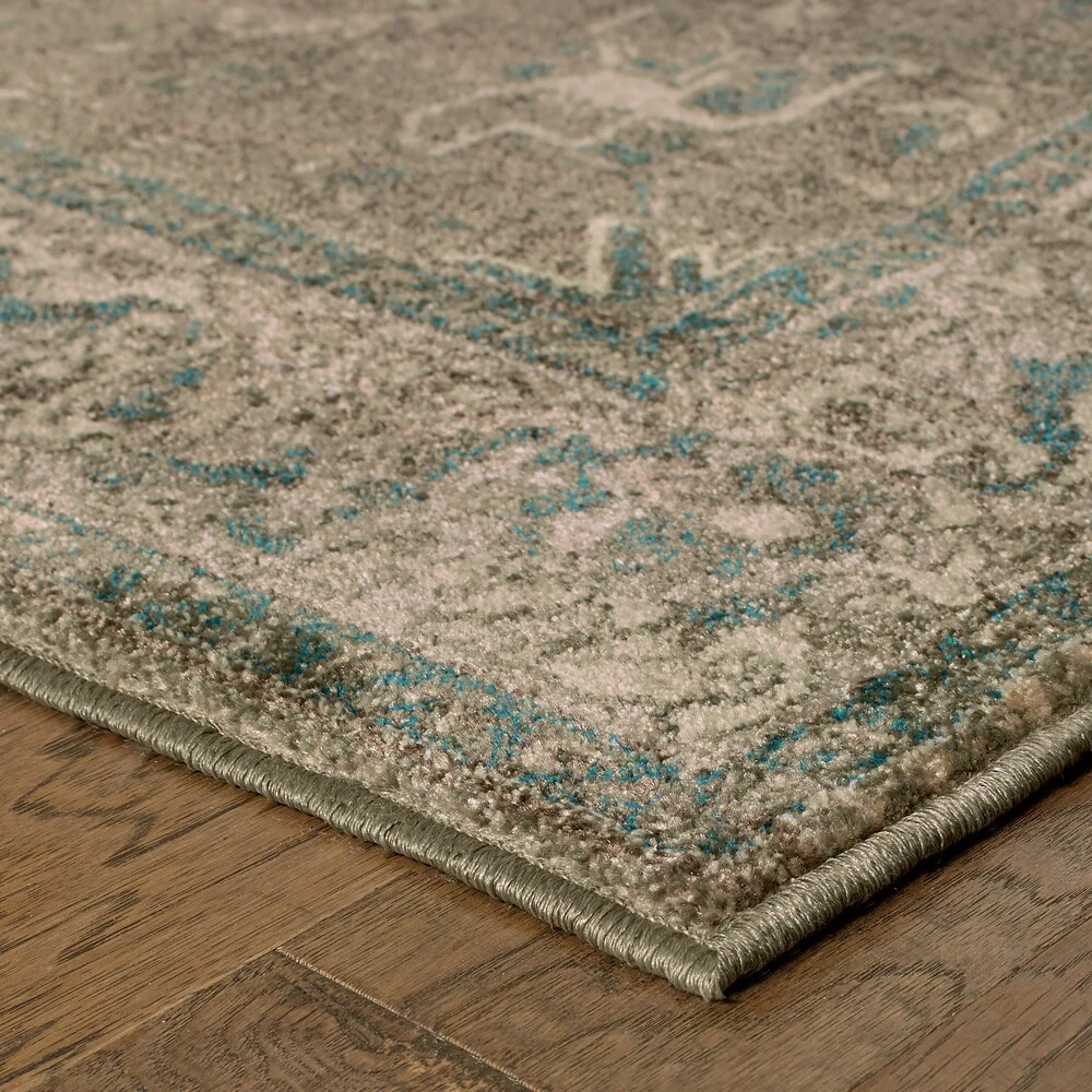 Best deal ???? Gracewood Hollow Noble Medallion Ivory/ Grey Rug ???? 5 Best deal ???? Gracewood Hollow Noble Medallion Ivory/ Grey Rug ???? - Image 3