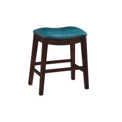 Deals ???? Gracewood Hollow Parpetsi 24-inch Backless Counter-height Bar Stool Blue ❤️