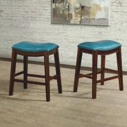 Deals ???? Gracewood Hollow Parpetsi 24-inch Backless Counter-height Bar Stool Blue ❤️ -Gracewood Hollow shop Picket House Furnishings Bowen 24 Backless Counter Height Stool N A 308e14ec 419c 44c4 8aaf 5006ea90b784