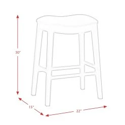 Hot Sale ???? Gracewood Hollow Parpetsi 30-inch Rubberwood Backless Bar Stool With Upholstered Seat Blue ???? 27 Hot Sale ???? Gracewood Hollow Parpetsi 30-inch Rubberwood Backless Bar Stool With Upholstered Seat Blue ???? -Gracewood Hollow shop Picket House Furnishings Bowen 30 Backless Bar Stool in Blue N A 818a4dc9 0a67 4d8b ba75 147b4fb30dac