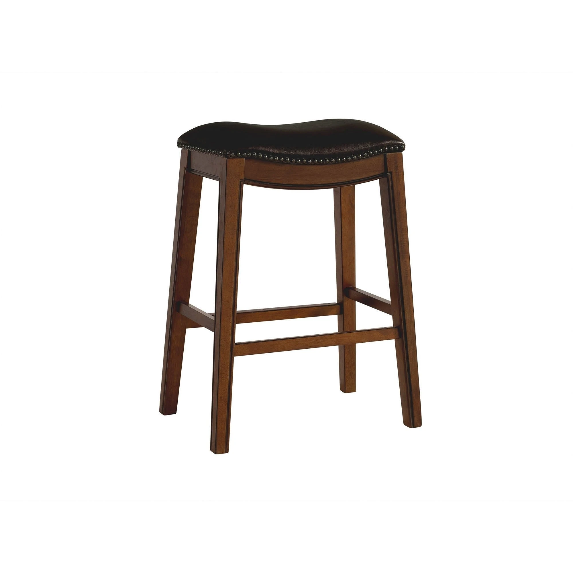 Hot Sale ???? Gracewood Hollow Parpetsi 30-inch Rubberwood Backless Bar Stool With Upholstered Seat Blue ???? 14 Hot Sale ???? Gracewood Hollow Parpetsi 30-inch Rubberwood Backless Bar Stool With Upholstered Seat Blue ???? - Image 12