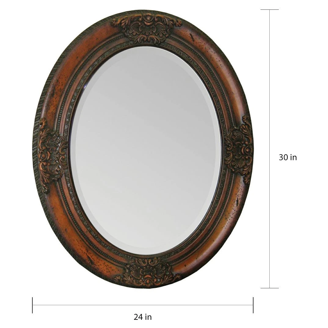 Hot Sale ⌛ Gracewood Hollow Gangasati Cherry Wood Mirror ⌛ 5 Hot Sale ⌛ Gracewood Hollow Gangasati Cherry Wood Mirror ⌛ - Image 3