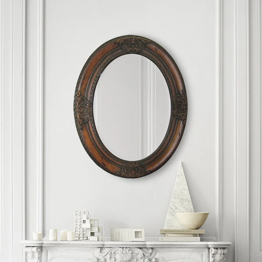 Hot Sale ⌛ Gracewood Hollow Gangasati Cherry Wood Mirror ⌛ 3 Hot Sale ⌛ Gracewood Hollow Gangasati Cherry Wood Mirror ⌛