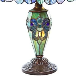 Best Pirce ???? Gracewood Hollow Khelladi 20"H Stained Glass Multicolored Magna Carta Table Lamp - 14"L X 14"W X 20"H ???? 7 Best Pirce ???? Gracewood Hollow Khelladi 20"H Stained Glass Multicolored Magna Carta Table Lamp - 14"L X 14"W X 20"H ???? -Gracewood Hollow shop River of Goods 20 H Stained Glass Magna Carta Table Lamp Green 847ed6da e73b 4a4c a78c b6fe080eb2f9