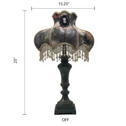 Brand new ???? Gracewood Hollow Kuang 25-inch 1-light Floral Beaded Table Lamp ???? 15 Brand new ???? Gracewood Hollow Kuang 25-inch 1-light Floral Beaded Table Lamp ???? -Gracewood Hollow shop River of Goods 25 H Cameo Floral Beaded 1 Light Table Lamp 81c00f43 c012 43e1 a5a6 a09eb90a5829