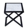 Top 10 ✨ Gracewood Hollow Kikic Natural Marble And Black Solid Wood X-end Accent Table ???? -Gracewood Hollow shop Sleeplanner Natural Marble Top Black Soild Wood Base X End Table ec7b5f23 eae0 409f abf3 2f05e02647bb