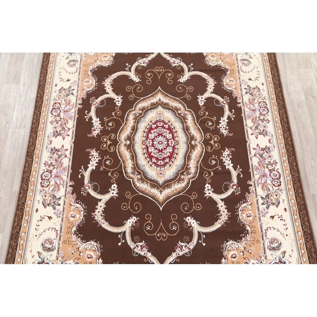Brand new ✔️ Gracewood Hollow Zirimu Floral Persian Area Rug - 11'8" X 8'1" ⭐ 5 Brand new ✔️ Gracewood Hollow Zirimu Floral Persian Area Rug - 11'8" X 8'1" ⭐ - Image 3
