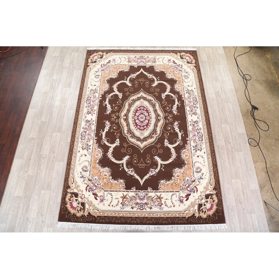 Brand new ✔️ Gracewood Hollow Zirimu Floral Persian Area Rug - 11'8" X 8'1" ⭐ 4 Brand new ✔️ Gracewood Hollow Zirimu Floral Persian Area Rug - 11'8" X 8'1" ⭐ - Image 2