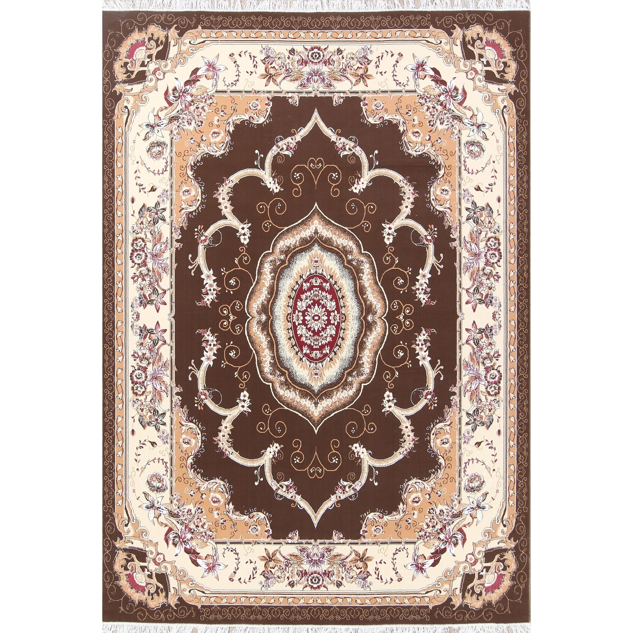 Brand new ✔️ Gracewood Hollow Zirimu Floral Persian Area Rug - 11'8" X 8'1" ⭐ 3 Brand new ✔️ Gracewood Hollow Zirimu Floral Persian Area Rug - 11'8" X 8'1" ⭐