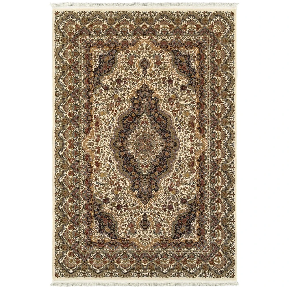 Budget ???? Gracewood Hollow Maracle Medallion Fringed Area Rug Cream/multi ???? 4 Budget ???? Gracewood Hollow Maracle Medallion Fringed Area Rug Cream/multi ???? - Image 2