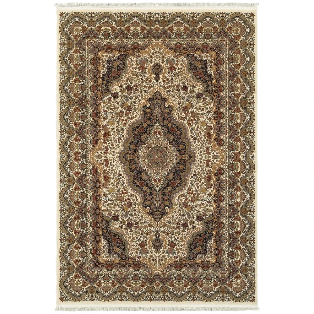 Budget ???? Gracewood Hollow Maracle Medallion Fringed Area Rug Cream/multi ???? 6 Budget ???? Gracewood Hollow Maracle Medallion Fringed Area Rug Cream/multi ???? - Image 4