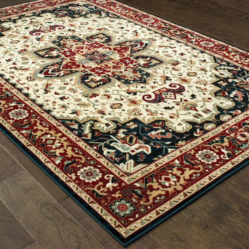 Hot Sale ???? Gracewood Hollow Adair Medallion Area Rug Red/cream ❤️ 5 Hot Sale ???? Gracewood Hollow Adair Medallion Area Rug Red/cream ❤️ - Image 3