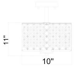 New ❤️ Gracewood Hollow Kang Rustic Bronze 3-light Semi-flush Mount With Crystal Drum Shade Accents ???? -Gracewood Hollow shop Thirdy Antique Black and Copper Finish 3 Light Semi Flush Mount 23741ce4 5678 42bc bf86 35e33ec4197a